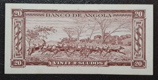 Angola 20 Escudos 1956 Nova
