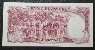Angola 100 Escudos 1962 Nova