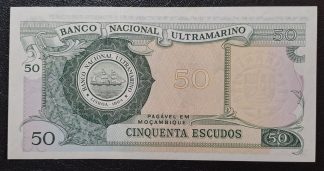 Moçambique 50 Escudos 1970 Nova