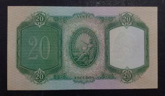 Portugal 20 Escudos 1959 Quase Nova