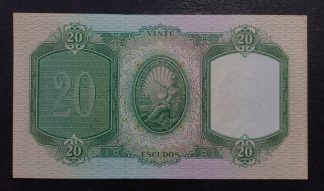 Portugal 20 Escudos 1959 Quase Nova