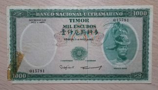 Timor 1000 Escudos 1968