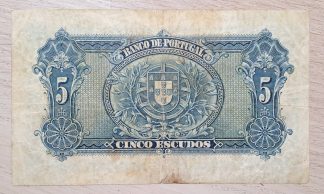 Portugal 5 Escudos 1925