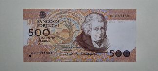 Portugal 500 Escudos 1993 Substituição (CJC) Bela / Quase Nova