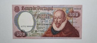 Portugal 500 Escudos 1979 com DEFEITO