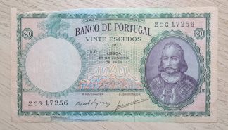 Portugal 20 Escudos 1959