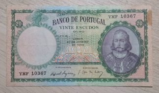 Portugal 20 Escudos 1959