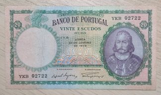 Portugal 20 Escudos 1959