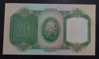 Portugal 20 escudos 1959 Quase Nova