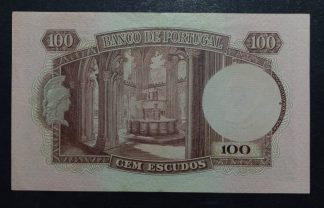 Portugal 100 escudos 1957 Bela