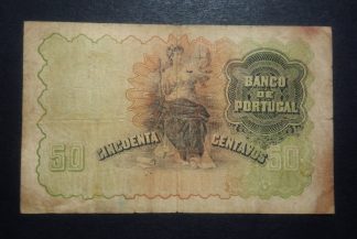 Portugal 50 Centavos 1918 