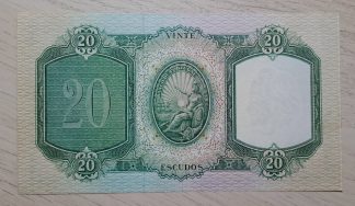 Portugal 20 Escudos 1959 Quase Nova