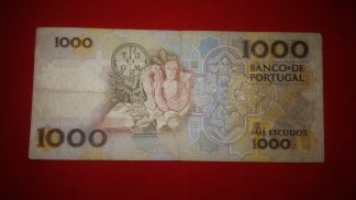 Portugal 1000 escudos 1990*