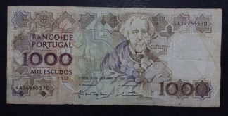 Portugal 1000 Escudos 1990