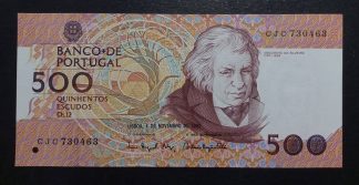 Portugal 500 Escudos 1993 SUBSTITUIÇÃO (CJC) Quase Nova / Nova