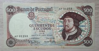 Portugal 500 escudos 1966 Quase Nova