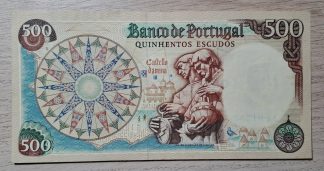 Portugal 500 escudos 1966 Quase Nova