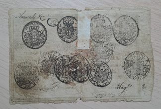 Apólice do Real Erário 10000 reis 1798 carimbo D. Miguel I