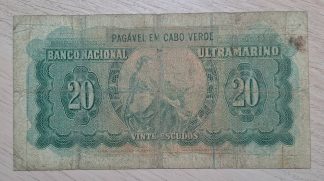 Cabo Verde 20 escudos 1972