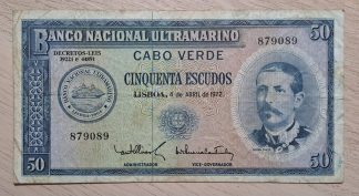 Cabo Verde 50 escudos 1972