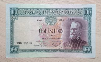 Portugal 100 escudos 1957