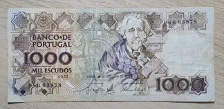 Portugal 1000 escudos 1988