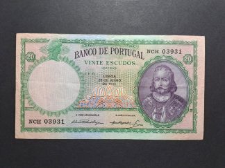 Portugal 20 Escudos 1951