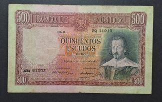 Portugal 500 Escudos 1952