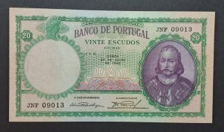 Portugal 20 Escudos 1948