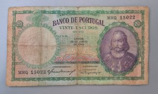 Portugal 20 Escudos 1949