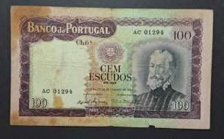 Portugal 100 Escudos 1961