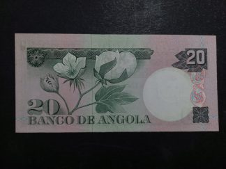 Angola 20 Escudos 1973 Quase Nova
