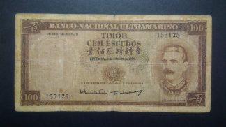 Timor 100 Escudos 1959