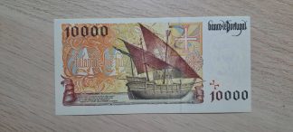 Portugal 10000 Escudos 1997 Deslocada, Quase Nova