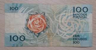 Portugal 100 escudos 1988 Defeito Espetacular