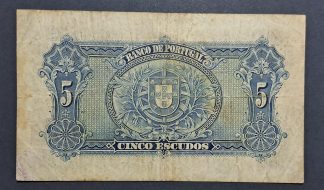 Portugal 5 Escudos 1925