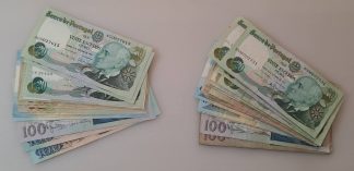 Lote 42 notas portuguesas