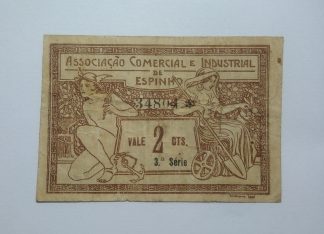 A.C.I. Espinho 2 Centavos 1920 MA#824 (Comum) MBC