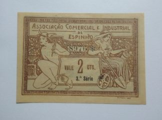 A.C.I. Espinho 2 Centavos 1920 MA#824 (Comum) Nova
