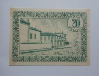 C.M. Sabrosa 20 Centavos 1921 MA#1949 (Comum) Nova