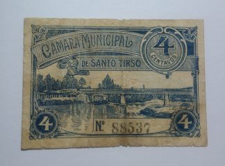 C.M. Santo Tirso 4 Centavos ND MA#2009 (Comum) MBC