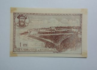 C.M. Sines 1 Centavo 1922 MA#2140 (Escassa) Nova