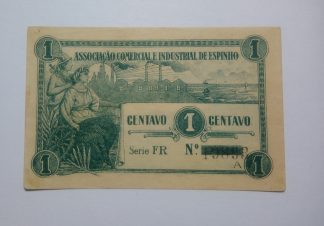A.C.I. Espinho 1 Centavo ND Série A MA#826 (Comum) Nova