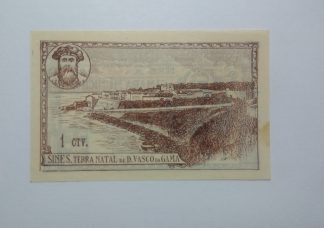 C.M. Sines 1 Centavo 1922 MA#2140 (Escassa) Nova