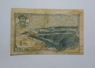 C.M. Sines 2 Centavos 1922 MA#2141 (Escassa) MBC