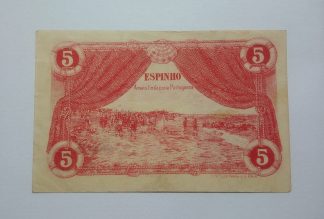 A.C.I. Espinho 5 Centavos ND Série A MA#828 (Comum) Quase Nova