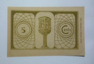 C.M. Moncorvo 5 Centavos ND Série B MA#2211 (Comum) Nova