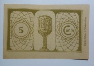 C.M. Moncorvo 5 Centavos ND Série B MA#2211 (Comum) Nova