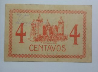 C.M. Feira 4 Centavos 1921 MA#890 (Comum) Quase Nova