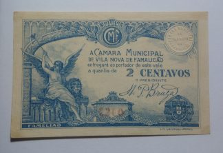 C.M.V.N. Famalicão 2 Centavos ND MA#2409 (Comum) Nova